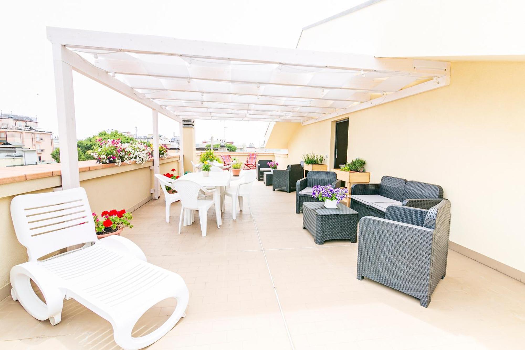 ريميني Residence Hotel Le Stelle المظهر الخارجي الصورة