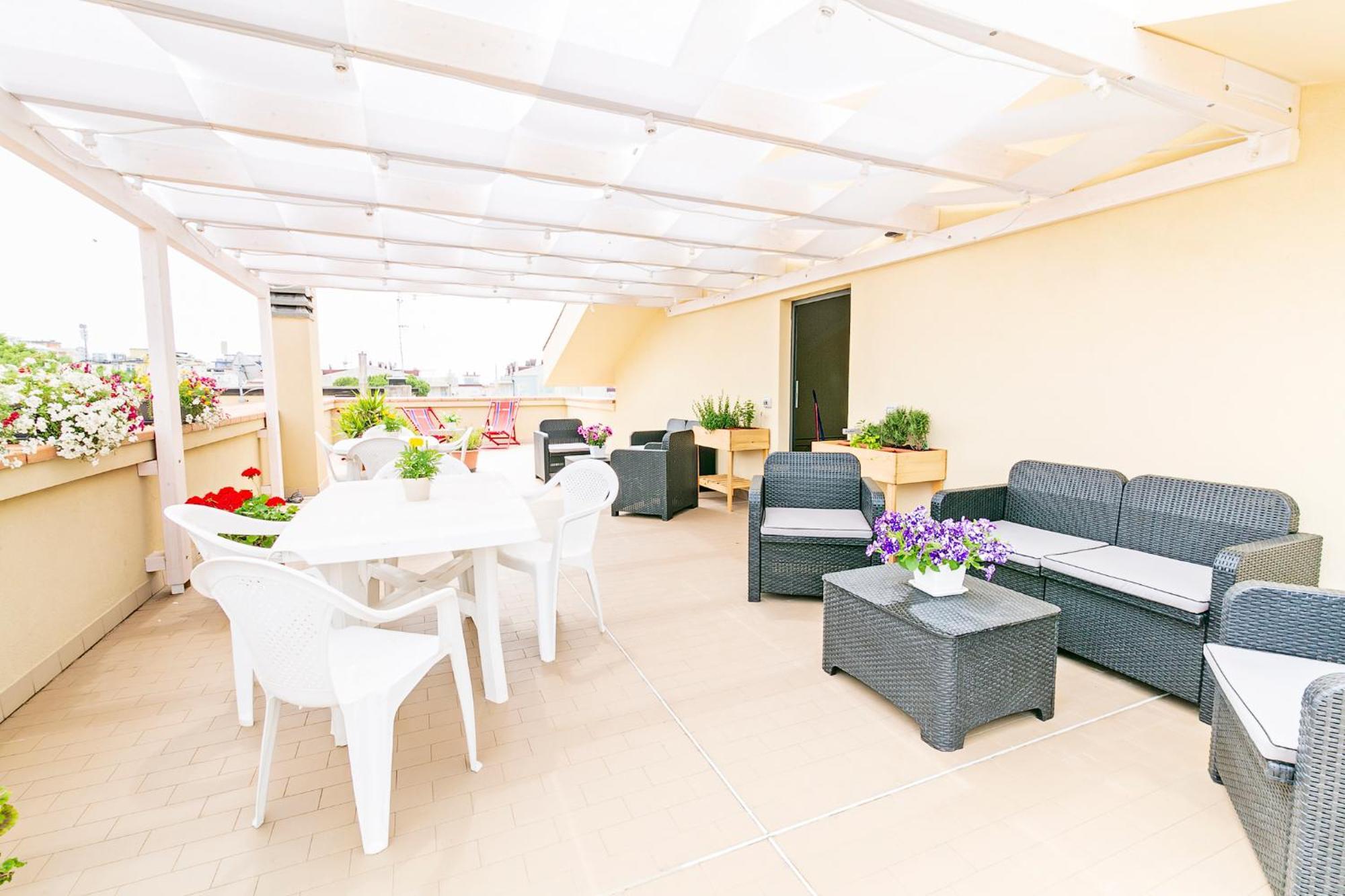 ريميني Residence Hotel Le Stelle المظهر الخارجي الصورة